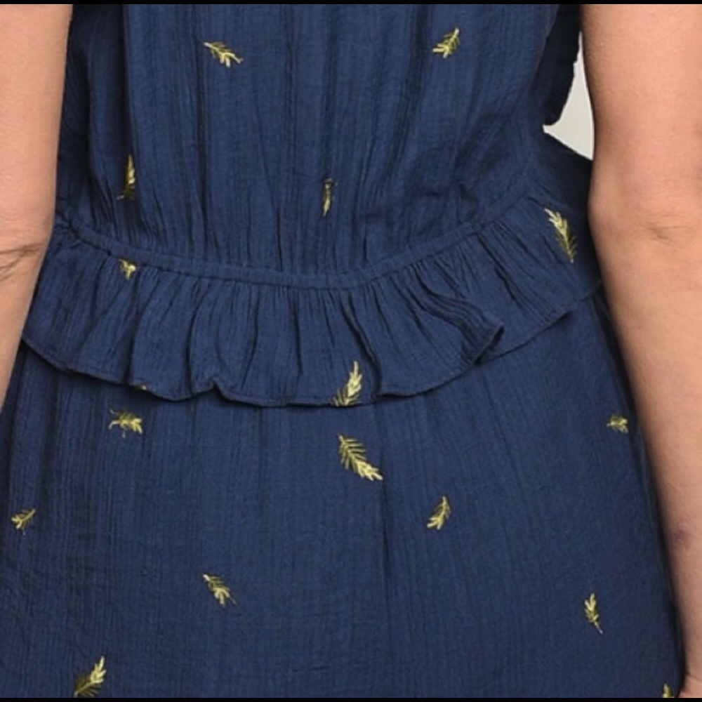 💙🦋NWT NAVY ROMPER 🦋💙 - Picture 5 of 5